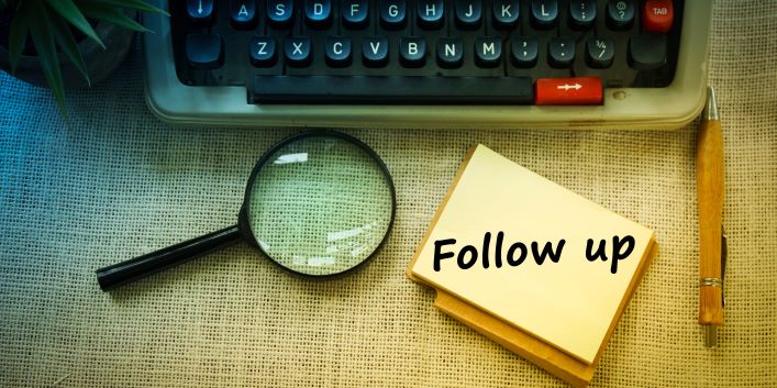 Follow up em assessorias de imprensa